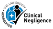 Clinical Negligence accreditation by the Law Society Clinical Negligence
