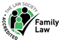 Family Law accreditation by the Law Society Family Law